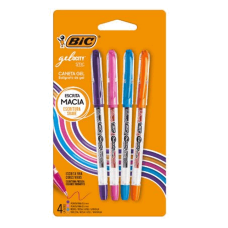 Caneta em Gel 0.5Mm Gelocity Stic 4 Cores Bic Caneta em Gel 0.5Mm Gelocity Stic 4 Cores Bic