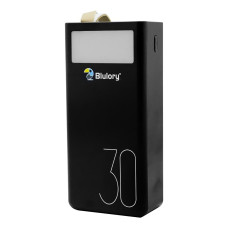 Power Bank 30000Mah Preto Blulory