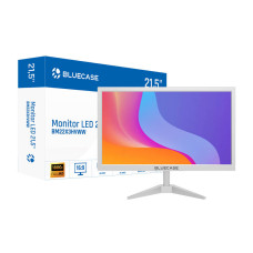 Monitor 21,5" Branco led 75hz Widescreen Full HD BM22X3HVWW Bluecase