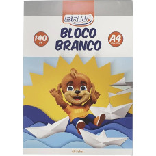 Bloco para Desenho A4 140g 20 Folhas BRW