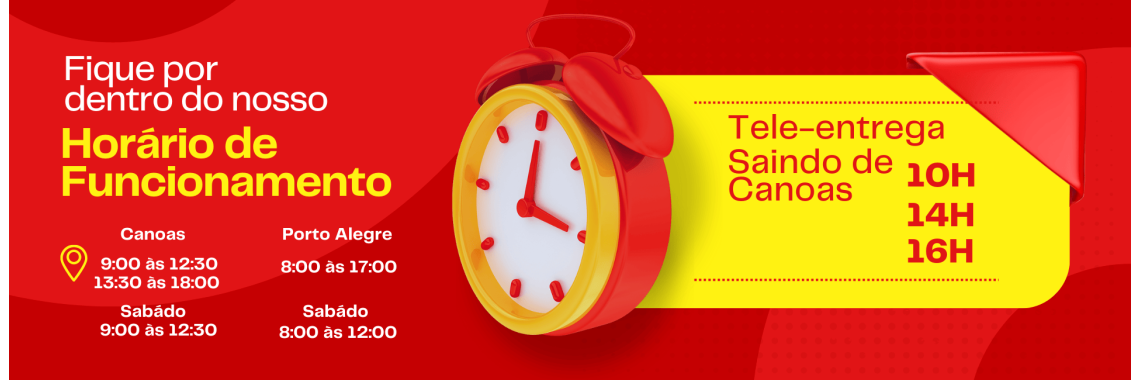 Horáiros e Entregas