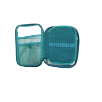 Estojo Box PVC Transparente com Divisórias e Bolsos Internos EST12049 YEPP Basics