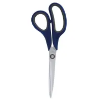 Tesoura Multiuso Inox 21,5cm Cabo Preto Bazze