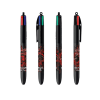 Caneta Esferográfica 4 Cores Média 1.0mm Stranger Things 530007 Bic