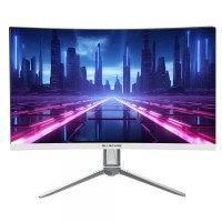 Monitor Gamer 23,8" Branco Curvo Eras 100hz Full HDS BM24FFD4GCW Bluecase