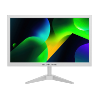 Monitor 20" Branco Led 75hz Widescreen 16:9 BM20X3HVWW Bluecase / HD+ / HDMI / VGA / VESA