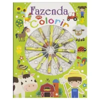 Livro Cores em Ação - Fazenda Todo Livro Livro Cores em Ação - Fazenda Todo Livro