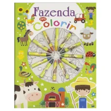Livro Cores em Ação - Fazenda Todo Livro Livro Cores em Ação - Fazenda Todo Livro