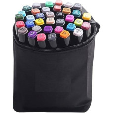 Marcador Permanente Ponta Dupla 36 Cores MP621 Buzpee