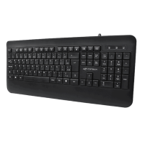 Teclado Multimídia KB-M100BK USB Preto C3 Tech Teclado Multimídia KB-M100BK USB Preto C3 Tech