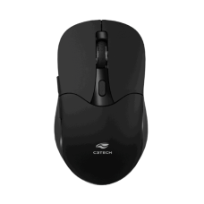 Mouse Optico Wireless Recarregável Usb M-BT60BK Preto C3 Tech Mouse Optico Wireless Recarregável Usb M-BT60BK Preto C3 Tech