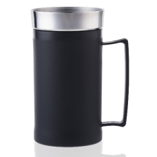 Caneca Chopp Térmica Preto 500ml 