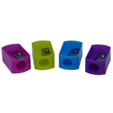 Apontador Plástico Cores Sortidas 1UND BRW Apontador Plástico Cores Sortidas 1UND BRW