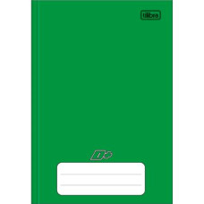 Caderno Brochura 1/4 48 Folhas Capa Dura Verde Tilibra