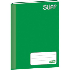 Caderno Brochura 1/4 96 Folhas Capa Dura Stiff Verde Jandaia