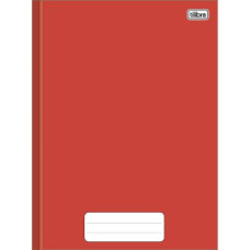 Caderno Brochurão 80 Folhas Vermelho Tilibra