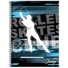 Caderno Universitário 200 Folhas 10x1 Jump Foroni