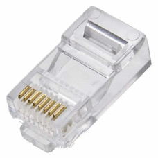 Conector RJ45 Macho 5+ Cat6 1 Unid Chipsce