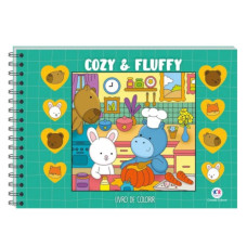 Livro de Colorir Cozy e Fluffy Ciranda Cultural