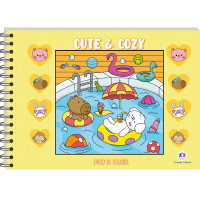 Livro de Colorir Cozy e Cute Ciranda Cultural