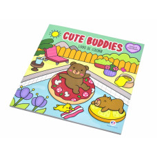Livro de Colorir Cute Buddies