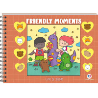 Livro de Colorir Friendly Moments Ciranda Cultural