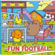 Livro de Colorir Fun Football Ciranda Cultural