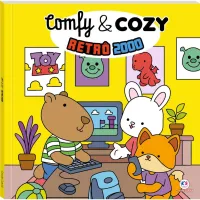 Livro de Colorir Retro 2000 Comfy and Cozy Ciranda Cultural Livro de Colorir Retro 2000 Comfy and Cozy Ciranda Cultural