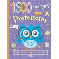 Livro com 1500 Adesivos para Professores Ciranda Cultural