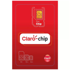 Chip Sim Card Claro 4g Pré-Pago