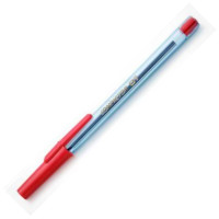 Caneta Esferográfica Fina 0.7mm Economic Vermelha Compactor 1 UNI