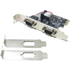 Placa PCI Express C/2 Saidas Serial RS232 RS485 RS422 DP-19 Dex