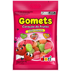 Bala Goma Coração Sabor Frutas 150G Dori Bala Goma Coração Sabor Frutas 150G Dori