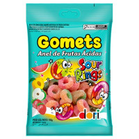 Bala Goma Anel De Frutas Acidas Gomets Dori