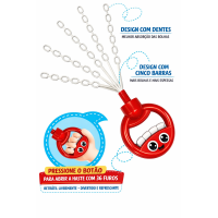 Bolha de Sabão Color Bubbles 150ml Haste Retrátil com Botão Dutetoys Bolha de Sabão Color Bubbles 150ml Haste Retrátil com Botão Dutetoys