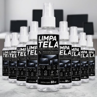 Limpa Telas Monitores 60ML Kit com 10 Unidades Limpa Telas Monitores 60ML Kit com 10 Unidades