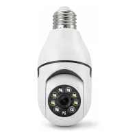 Câmera Lâmpada IP G4-5 Panorâmica Smart Kapbom Câmera Lâmpada IP G4-5 Panorâmica Smart Kapbom