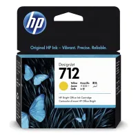 Cartucho HP 712 Amarelo Original 3ED69A –29ml