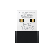 Adaptador wireless USB Dual Band AX300 MA14N Nano Mercusys TP-Link Adaptador wireless USB Dual Band AX300 MA14N Nano Mercusys TP-Link