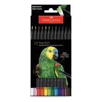 Lápis de Cor 12 Cores Vivas Ecolapis Supersoft 210710 Faber Castell Lápis de Cor 12 Cores Vivas Ecolapis Supersoft 210710 Faber Castell