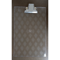 Prancheta Office 34x22,5x3cm Prendedor Metal Cristal A4 Carbrink Prancheta Office 34x22,5x3cm Prendedor Metal Cristal A4 Carbrink