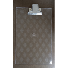 Prancheta Office 34x22,5x3cm Prendedor Metal Cristal A4 Carbrink Prancheta Office 34x22,5x3cm Prendedor Metal Cristal A4 Carbrink