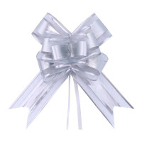 Laço Fácil G 32mmx47cm Luxo Prata 5 Unidades Make+ Laço Fácil G 32mmx47cm Luxo Prata 5 Unidades Make+