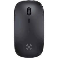 Mouse Óptico Wireless Bluetooth 5.0 Recarregável USB-C Slim MS14 Preto Fortrek Mouse Óptico Wireless Bluetooth 5.0 Recarregável USB-C Slim MS14 Preto Fortrek
