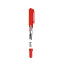 Marcador Permanente Ponta Dupla CA5013W Vermelho BRW Marcador Permanente Ponta Dupla CA5013W Vermelho BRW