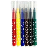 Caneta Hidrográfica Big 6 Cores 170466 Acrilex Caneta Hidrográfica Big 6 Cores 170466 Acrilex