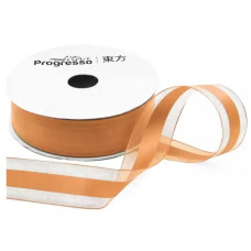 Fita Voal N° 5 22mm Dourado 10 metros Progresso Fita Voal N° 5 22mm Dourado 10 metros Progresso