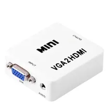 Conversor VGA x HDMI com Áudio Integrado CC-VH1K Exbom Conversor VGA x HDMI com Áudio Integrado CC-VH1K Exbom