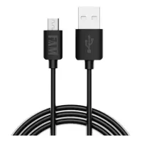 Cabo de Celular Micro USB V8 3m 2.1a Preto FCA-X830 FAM