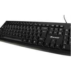 Teclado Multimídia USB OLK-101 Preto Fortrek Teclado Multimídia USB OLK-101 Preto Fortrek